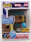 Funko Pop! Marvel 938 Gingerbread Thor Diamond Hot Topic Vinyl Figure New