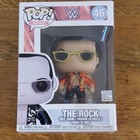 Funko Pop! WWE - THE ROCK Orange Shirt #46 w, Pop Protector