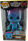 New Funko POP! Jumbo 10 Inch Guardians Of the Galaxy 3 Groot Blacklight #1242