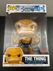 MARVEL FANTASTIC FOUR THE THING #570 TEN INCH FUNKO POP! TARGET EXCLUSIVE!!!