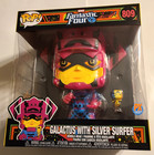 Funko Pop Marvel Galactus With Silver Surfer 10" Figure Black Light, PX Previews