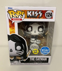 KISS #124 The Catman Peter Criss Funko Pop Funko Exclusive Glow in the Dark Mint