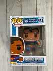 Funko Pop! Heroes: Gingerbread Superman #443 Vinyl Figure J5