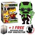 FUNKO POP THE SIMPSONS THOH DEVIL FLANDERS GLOW #1029 EXCLUSIVE VINYL FIGURE