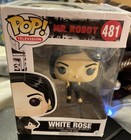 FUNKO POP ! WHITE ROSE 481 MR. ROBOT POP TELEVISION BOX NOT MINT