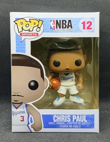Funko Pop NBA #12 CHRIS PAUL LA CLIPPERS Vaulted VERY RARE