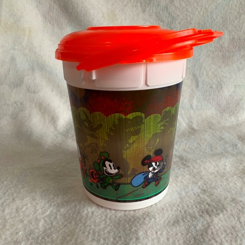 Walt Disney World Popcorn Bucket W/ Lid Halloween Mickey Huey Dewey Louie Ducks