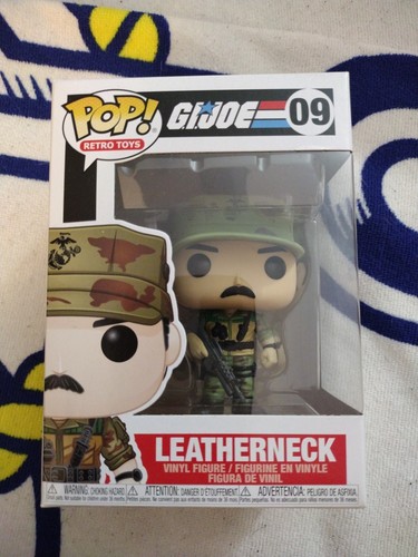 Leatherneck Funko Pop! #09 Retro Toys Hasbro GI Joe Vinyl Figure