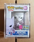 Funko Pop Pokemon Mewtwo Flocked Official SDCC Exclusive LE Rare Vaulted Limited