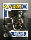 Funko Pop! Star Wars Darth Vader Bobble Head (Silver Chrome) #01 - Vaulted