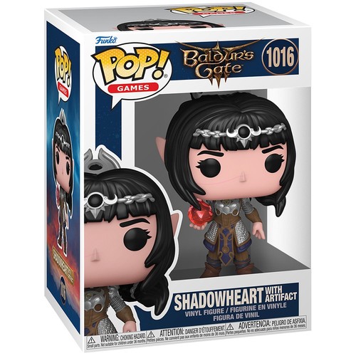 Funko Baldur's Gate 3 Shadowheart with Artifact 1016 POP! Games