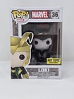 LOKI 36 Funko Pop MARVEL LOKI HOT TOP EXCLUSIVE & VAULTED Black & White