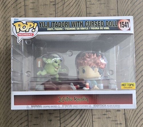 New Funko Jujutsu Kaisen Pop! Moment Yuji Itadori with Curse Doll #1541