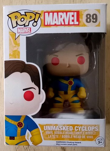 Marvel Funko Pop! Vinyl: #89 Unmasked Cyclops