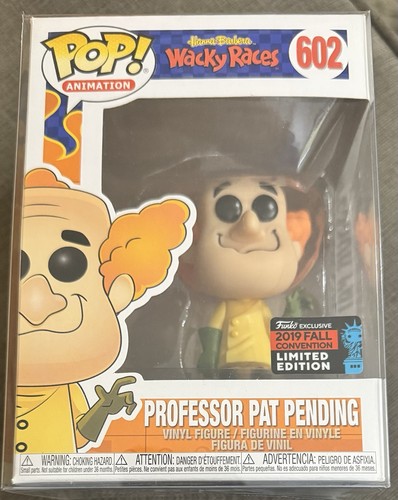 Funko Pop Animation: Wacky Races Professor Pat Pending #602