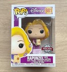 Funko Pop Disney Tangled Rapunzel With Lantern #981 + Free Protector