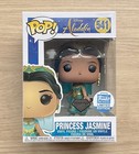 Funko Pop Disney Aladdin Princess Jasmine Diamond Glitter #541 + Free Protector