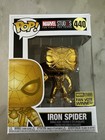 Funko Pop! Marvel Studios: Iron Spider #440 Gold Chrome Fan Vote Winner
