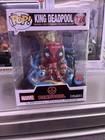 Funko Pop Marvel Deluxe Deadpool 724 King Deadpool PX Previews Vinyl Figure New