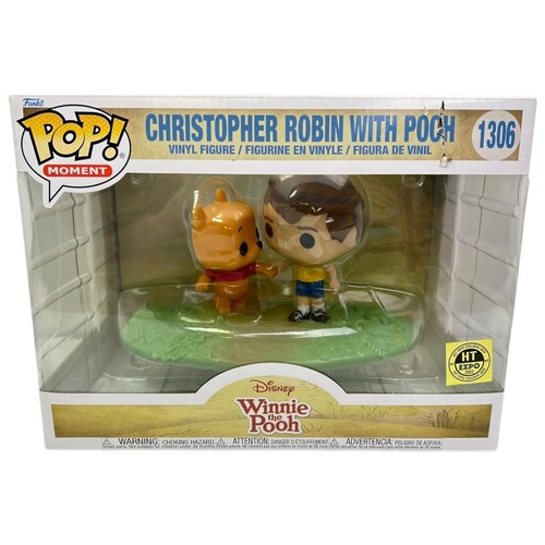 Funko Pop Winnie the Pooh Christopher Robin with Pooh Moment #1306 Vinyl Figure
