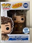 Funko Pop! Seinfeld #1095 Kramer (With Sandwich) Funko Shop Exc. w/Protector