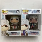 2x Assassins Creed Funko Pop Figures Connor 22 and Altaïr 20 (T4) S#542