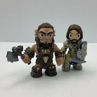 2x World of Warcraft Funko Surprise Mini Figures Durotan & King Llane (F1) W#662