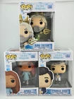 (3) Funko Pop! Disney The Little Mermaid Live Action - King Triton, Ariel, Eric