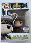 Funko POP! Rita Repulsa 1349 Power Rangers SDCC Shared Exclusive with Protector