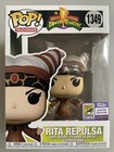 Funko Pop Rita Repulsa SDCC Exclusive #1349 Mighty Morphing Power Rangers Figure