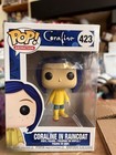 Rare Funko Pop! Animation CORALINE in Raincoat #423 VAULTED 2018 Movie