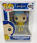 Funko Pop Animation Coraline in Raincoat #423 Vaulted In Box EUC