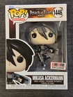 MIKASA ACKERMANN Funko POP! Attack On Titan #1446 Big Bad Toy Store Metallic MIB
