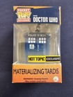 Materializing Tardis Hot Topic Exclusive Mini Funko Pop! Doctor Who Boxed