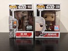 Funko Pop Star Wars Dengar 2017 Fall Convention AND IG88 Bounty Hunter Exclusive