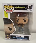 Funko Pop! V-MALE #588 Cyberpunk 2077 Vinyl Figure - NEW & AUTHENTIC
