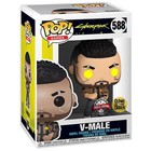 Cyberpunk 2077 - V-Male (Glow Special Edition) #588 - Funko Pop! Vinyl Games