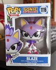 Funko Pop Games: BLAZE the Cat #1116 Sonic the Hedgehog w/Protector