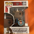 BOXED FUNKO POP VINYL WWE SERIES #30 XAVIER WOODS WWF WRESTLING FIGURE DAMAGED