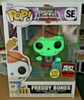 Freddy FUNKO Heavy Metal Halloween 2023 FREDDY BONES GREEN GLOW POP! LE 3000 PCS