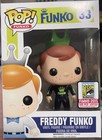 Funko Pop! Freddy Funko #33 SDCC 2015 Exclusive LE 500pcs Talladega BLACK Suit
