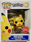 PIKACHU Pokémon 2025 GameStop Exclusive Diamond Funko Pop #553