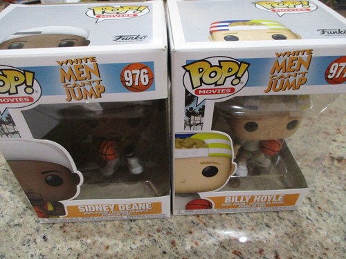 Funko Pop #976 Sidney Deane & #977 Billy Hoyle White Men Cant Jump