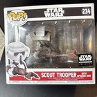 Funko Pop! Star Wars Scout Trooper Speeder Bike #234 Smugglers Bounty Exclusive