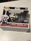 FUNKO POP: Star Wars Scout Trooper with Speeder Bike #234 Smugglers Bounty