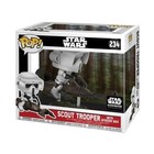 Funko Star Wars  Scout Trooper w/Speeder Bike (Smuggler's Bounty Exclusi EX/NM
