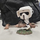 Funko POP Star Wars 234 Smuggler's Bounty Exclusive Scout Trooper w/Speeder Bike