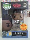 Funko Pop! Digital Stranger Things #189 Lucas LE 2441 Redeemed w/Soft Protector