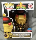 Funko New York Comic Con Mighty Morphin Power Rangers Black & Gold Dragonzord