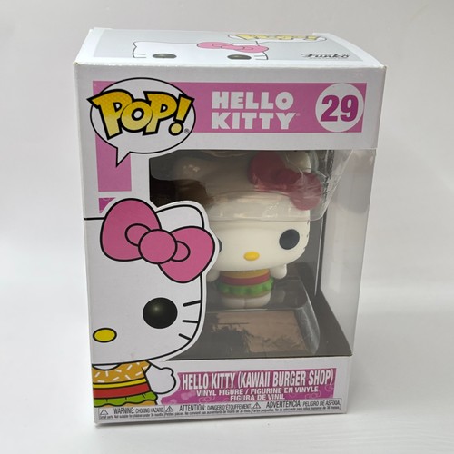 Funko Pop! Hello Kitty (Kawaii Burger Shop) #29 Vinyl Figure